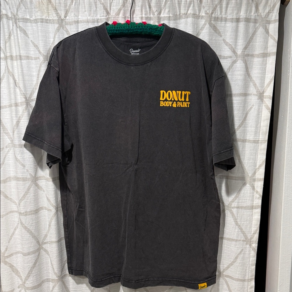 Men's Black Short Sleeve Logo Tee